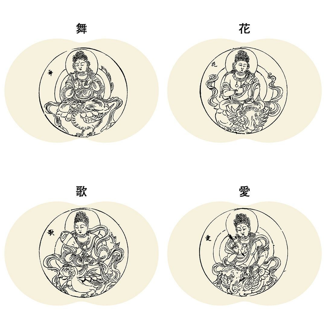 蓮の塗り絵